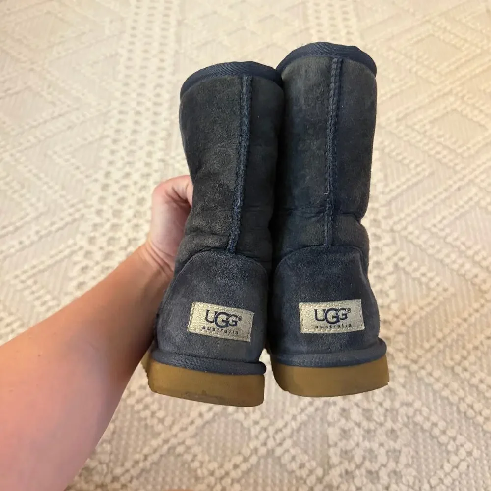 UGG Classic Short Uggs Blue Size 6